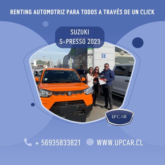 Entrega UpCar: Suzuki S-Presso 2023
